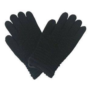 Steve Madden Woman’s Lurex Zig Zag gloves